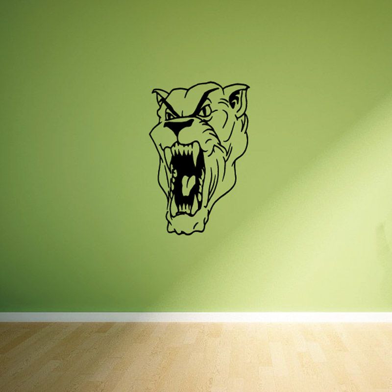 Image of Roaring Cat Head Decal