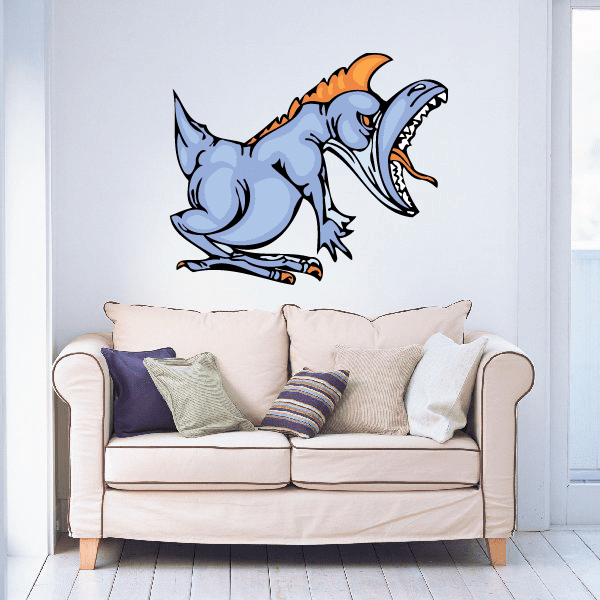 Image of Roaring Dinosaur Sticker