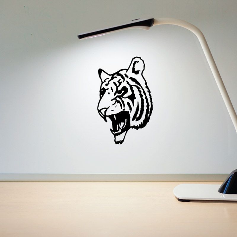 Image of Roaring Tiger Head Decal