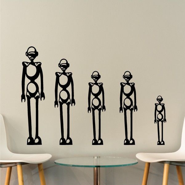 Image of Robots Family Kit Decal