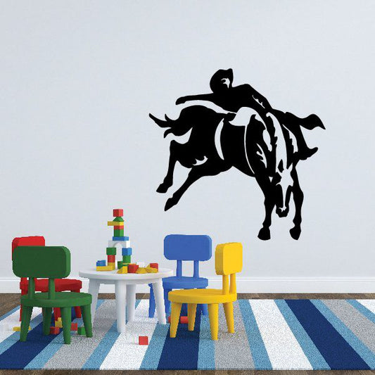 Image of Rodeo Bucking Bronco Decal