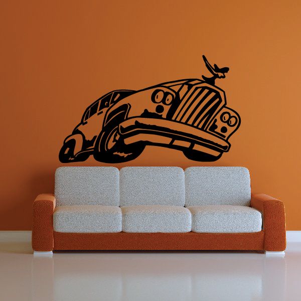 Image of Rolls Royce Cartoon Decal