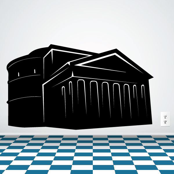 Image of Roman Pantheon Decal 