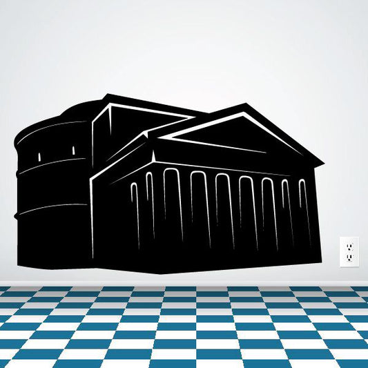 Image of Roman Pantheon Decal 