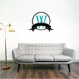 Image of Rope Monogram Sticker