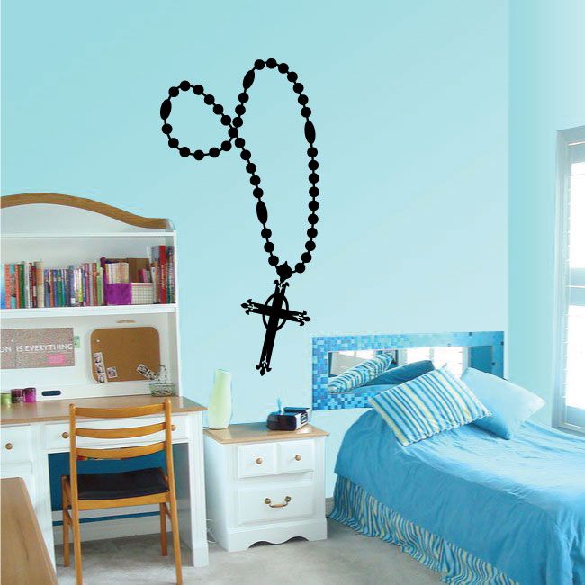 Image of Rosary Beads Decal