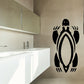 Round back turtle decal with black turtle and oval shell outline