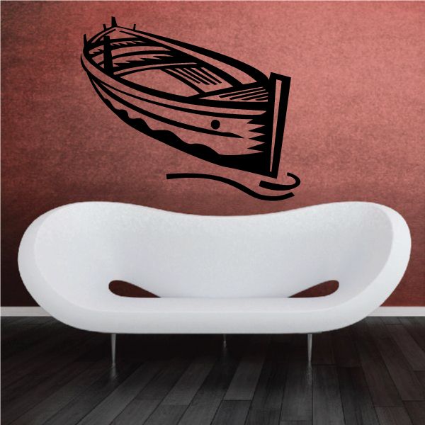 Image of Rowboat Decal