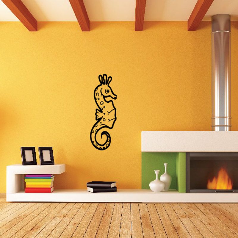 Image of Royal Seahorse Decal