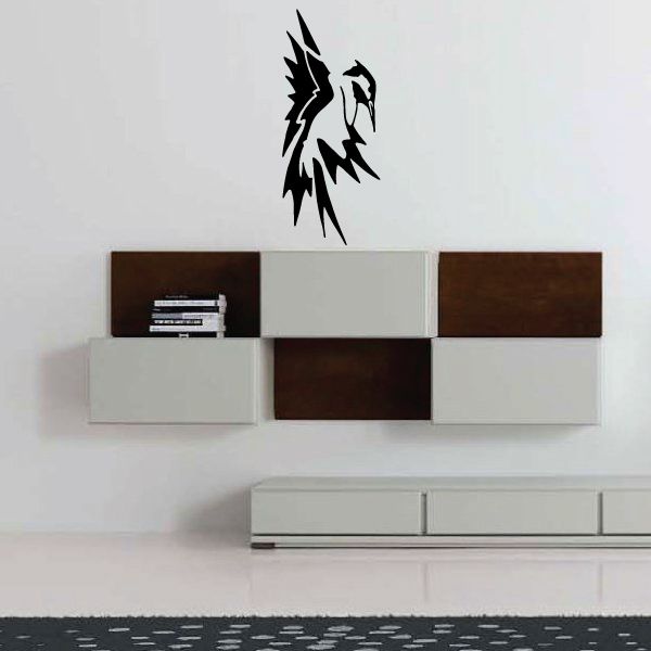 Image of Ruffled Bird Decal