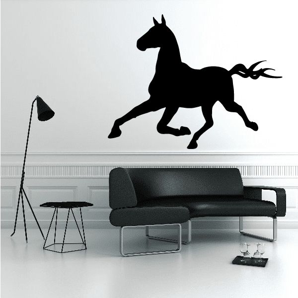 Image of Running Cleveland Bay Horse Decal