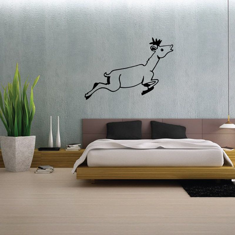 Image of Running Young Antelope Decal