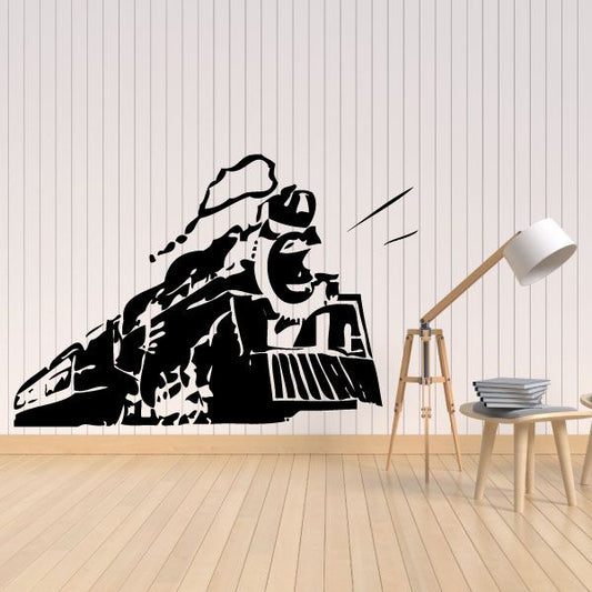 Image of Rushing Steam Train Decal