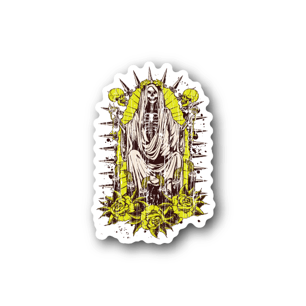 Image of Santa Muerte Sticker