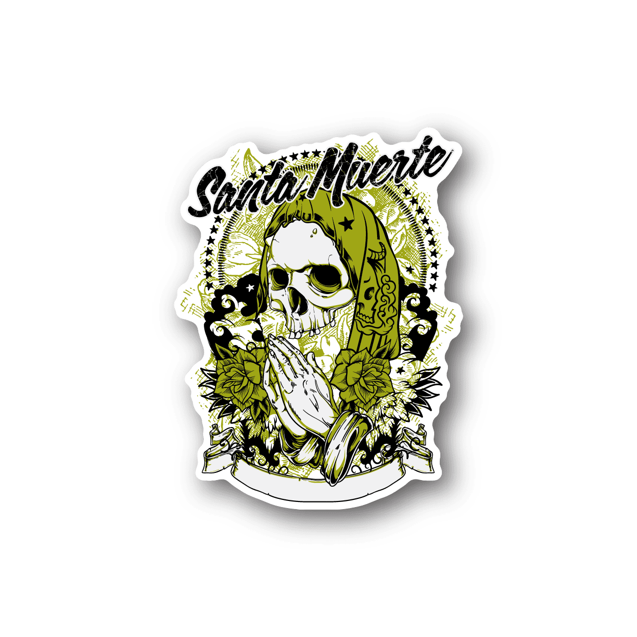 Image of Santa Muerte Sticker