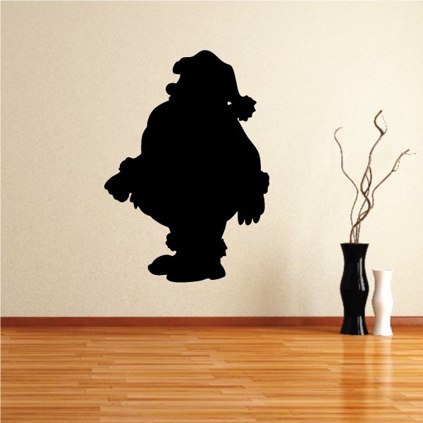 Image of Santa Silhouette Decal