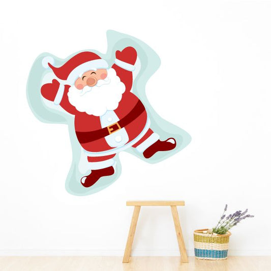 Image of Santa Wall Decal - Vinyl Sticker - Car Sticker - IDCOLOR027