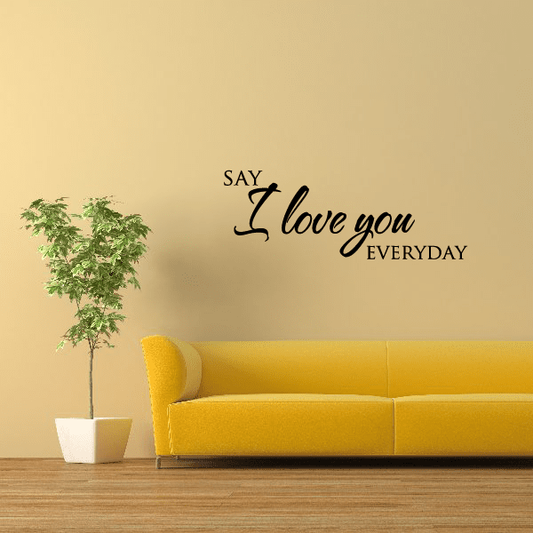 Image of Say I love you Decal