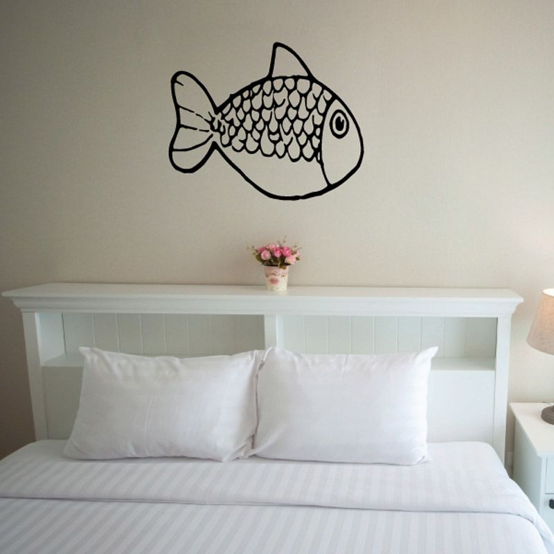 Image of Scale Goldfish Decal