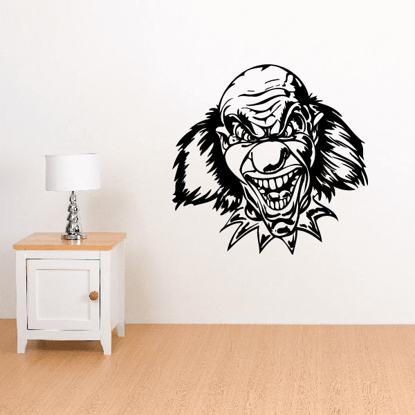 Image of Scary Clown Decals