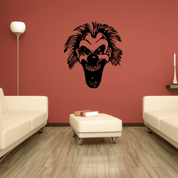 Image of Scary Clown Decals