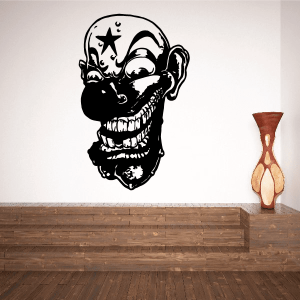 Image of Scary Clown Decals