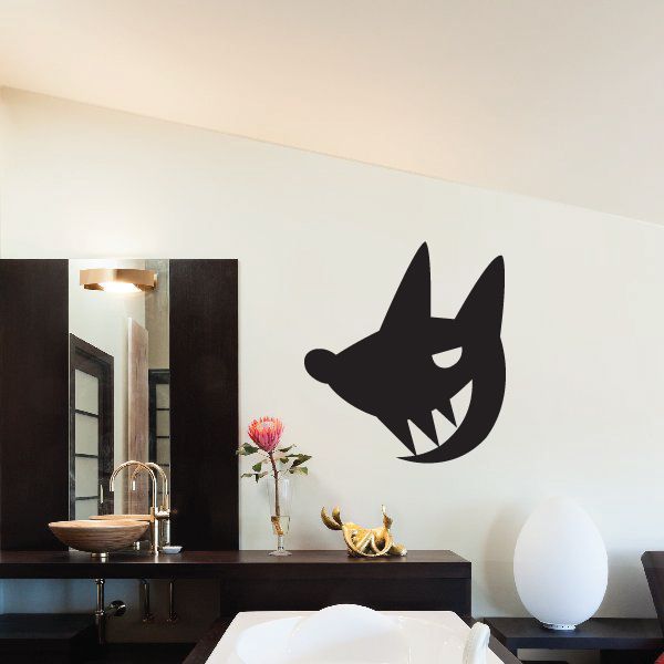 Image of Scary Dog Decal