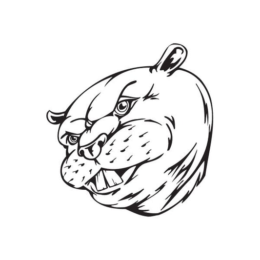 Image of School Mascot Wall Decal - Vinyl Decal - Car Decal - DC 076
