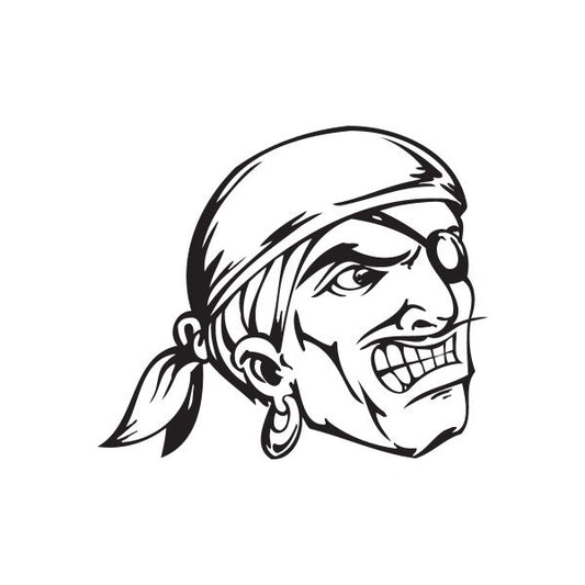 Image of School Mascot Wall Decal - Vinyl Decal - Car Decal - DC 088