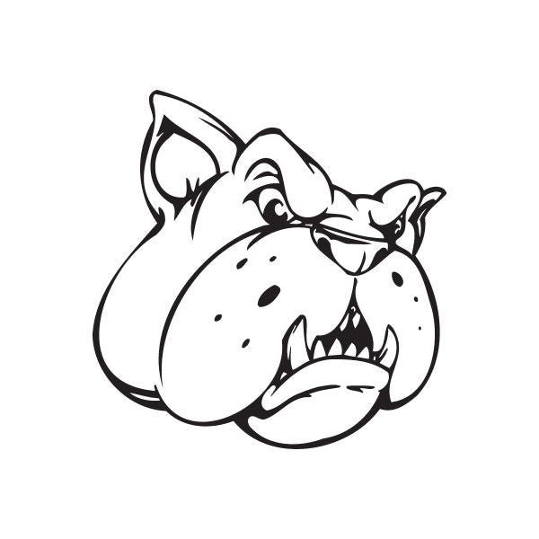 Image of School Mascot Wall Decal - Vinyl Decal - Car Decal - DC 219