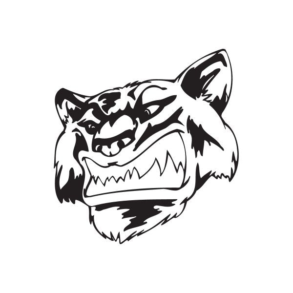 Image of School Mascot Wall Decal - Vinyl Decal - Car Decal - DC 361