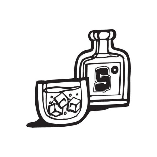 Image of Scotch on the Rocks Decal