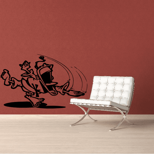 Image of Screaming Judo Chop Decal