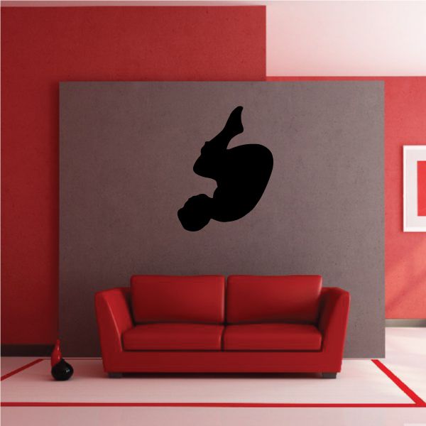 Image of Scuba Diver Wall Decal - Vinyl Decal - Car Decal - 003