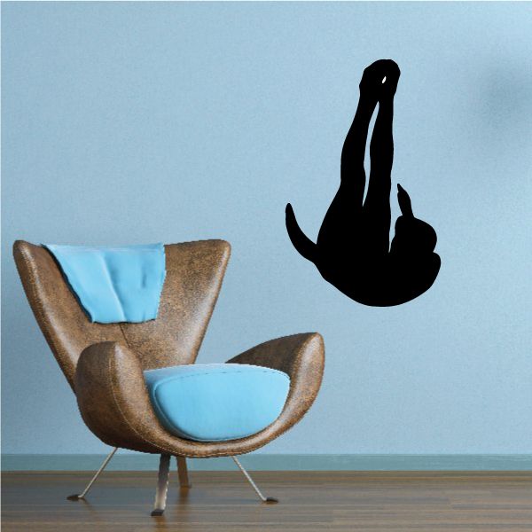 Image of Scuba Diver Wall Decal - Vinyl Decal - Car Decal - 004