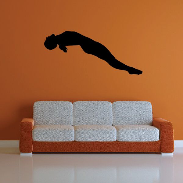 Image of Scuba Diver Wall Decal - Vinyl Decal - Car Decal - 009