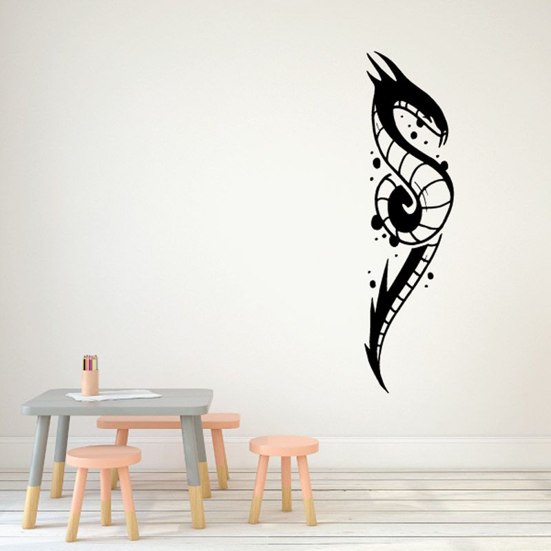 Image of Sea Dragon Snake Decal