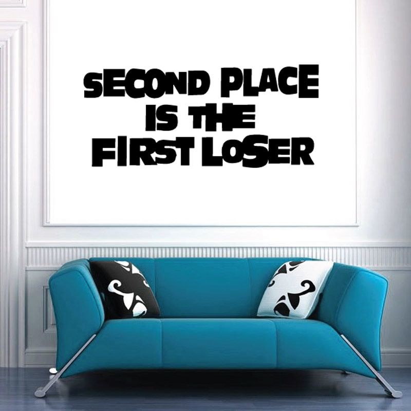 Image of Second place is the first Loser Decal