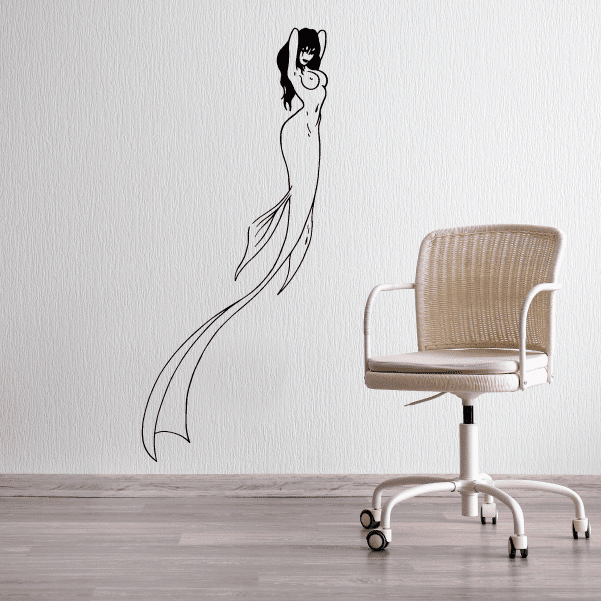 Image of Seductive Mermaid Decals