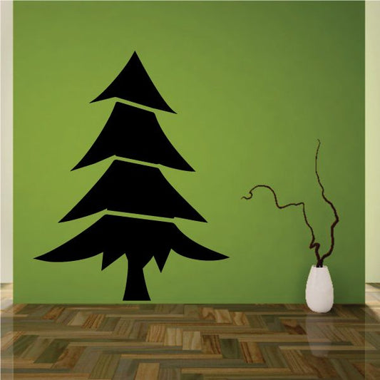 Image of Segmented Pine Tree Decal