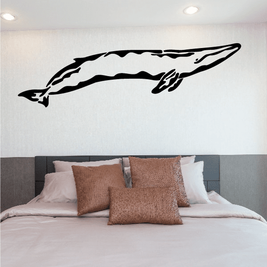 Image of Sei Whale Decal