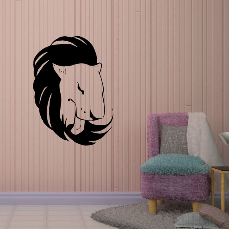 Image of Self Licking Lion Decal