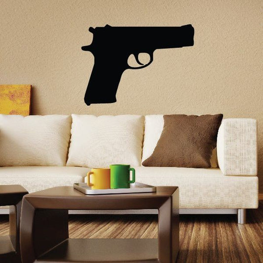 Image of Semi-Automatic Pistol Decal