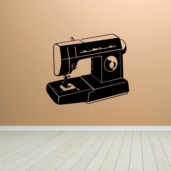 Image of Sewing Machine Decal