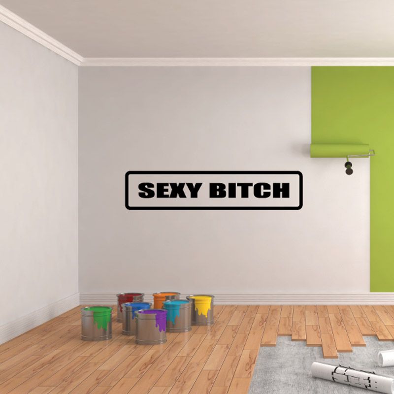 Image of Sexy b*tch Decal