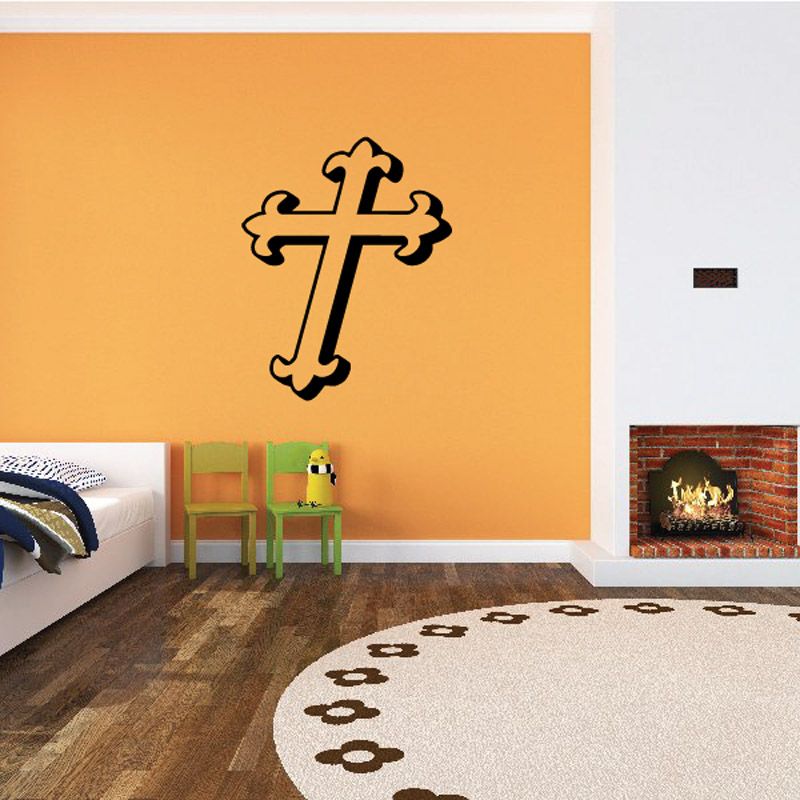 Image of Shaded St Thomas Cross Decal