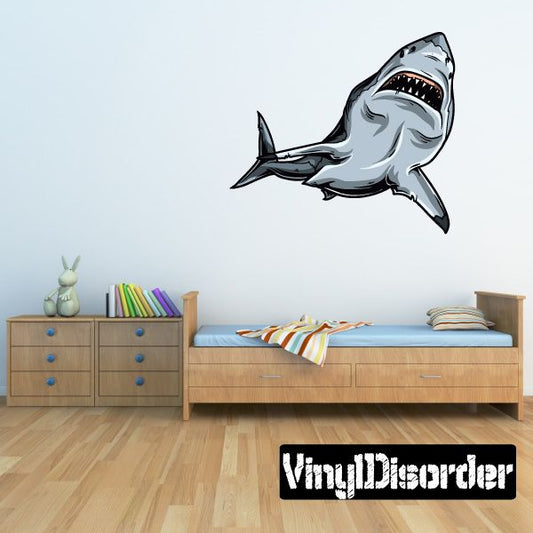 Image of Shark Turning Sticker