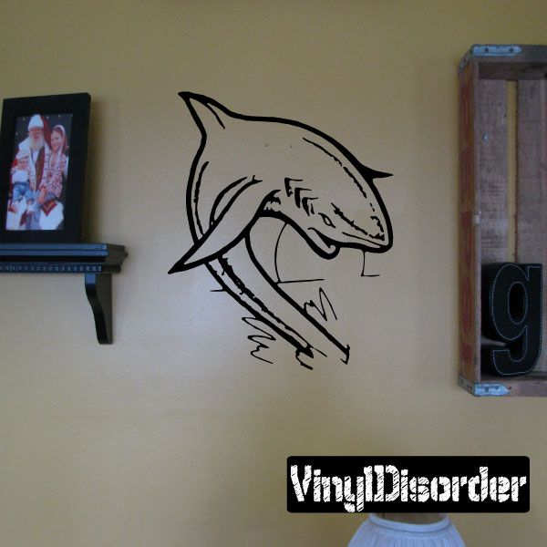 Image of Shark Wall Decal - Vinyl Decal - Car Decal - CF194