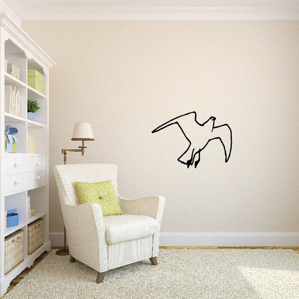 Image of Shore Bird Taking Flight Decal