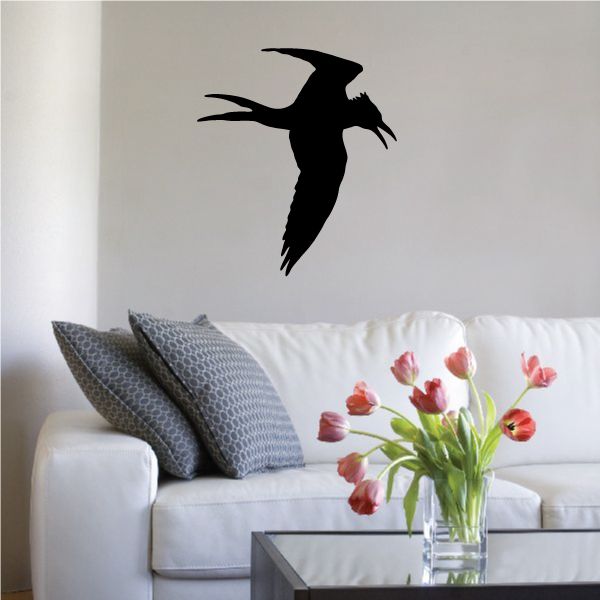 Image of Shore Bird Tern Flying Decal